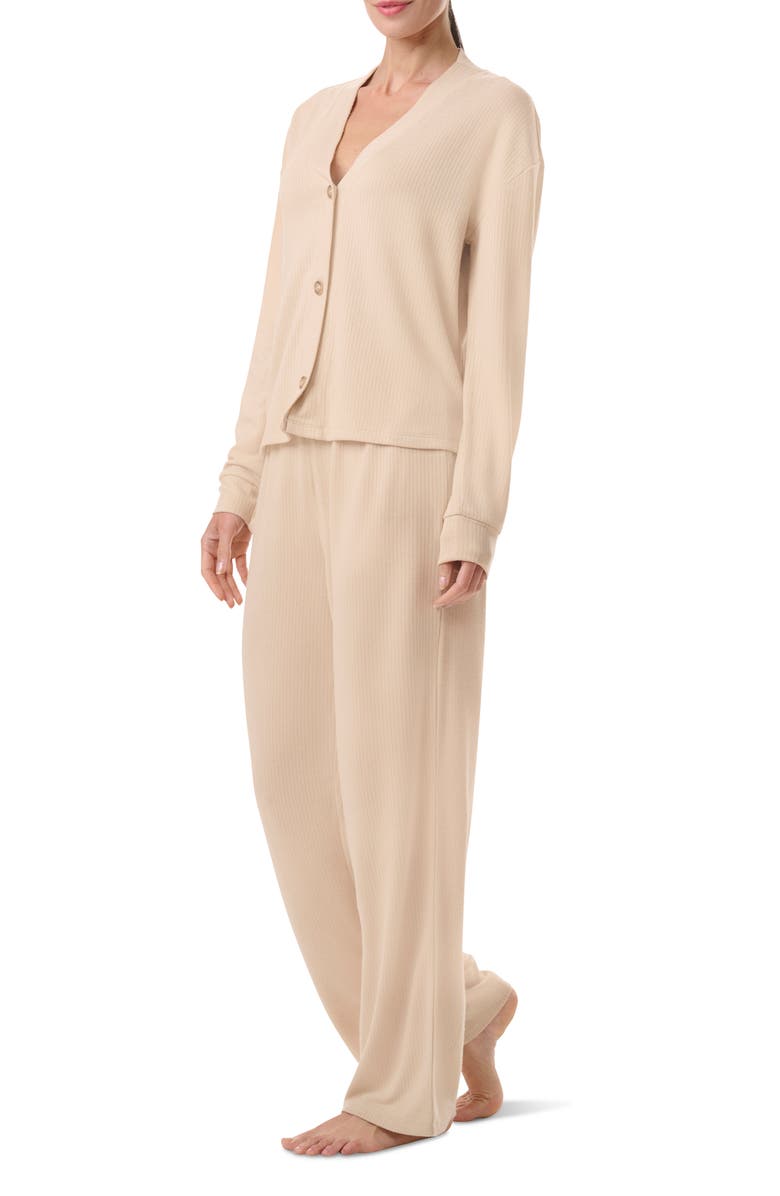 Splendid Cardigan Pajamas, Alternate, color, 