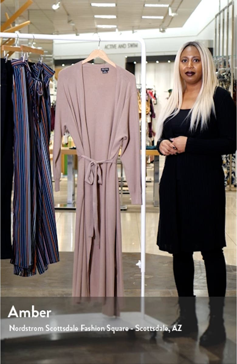 Goldie Tie Waist Cardigan, sales video thumbnail