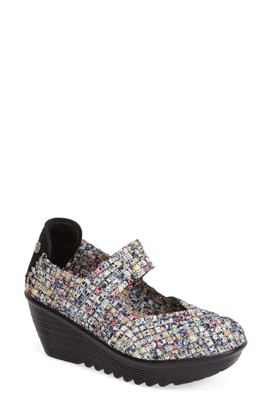 'Lulia' Wedge, Main, color, SPLASH