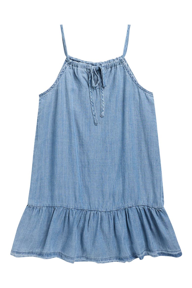 Kids' Indigo Denim Dress, Main, color, INDIGO