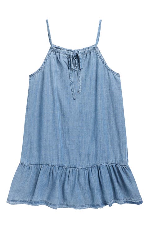 Kids' Indigo Denim Dress (Big Kid)