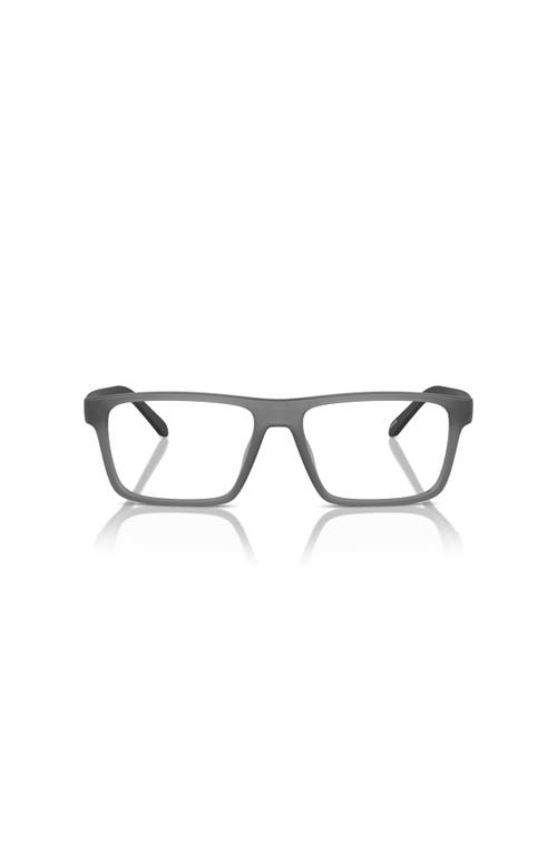 Arnette 55mm Square Optical Glasses In Gray