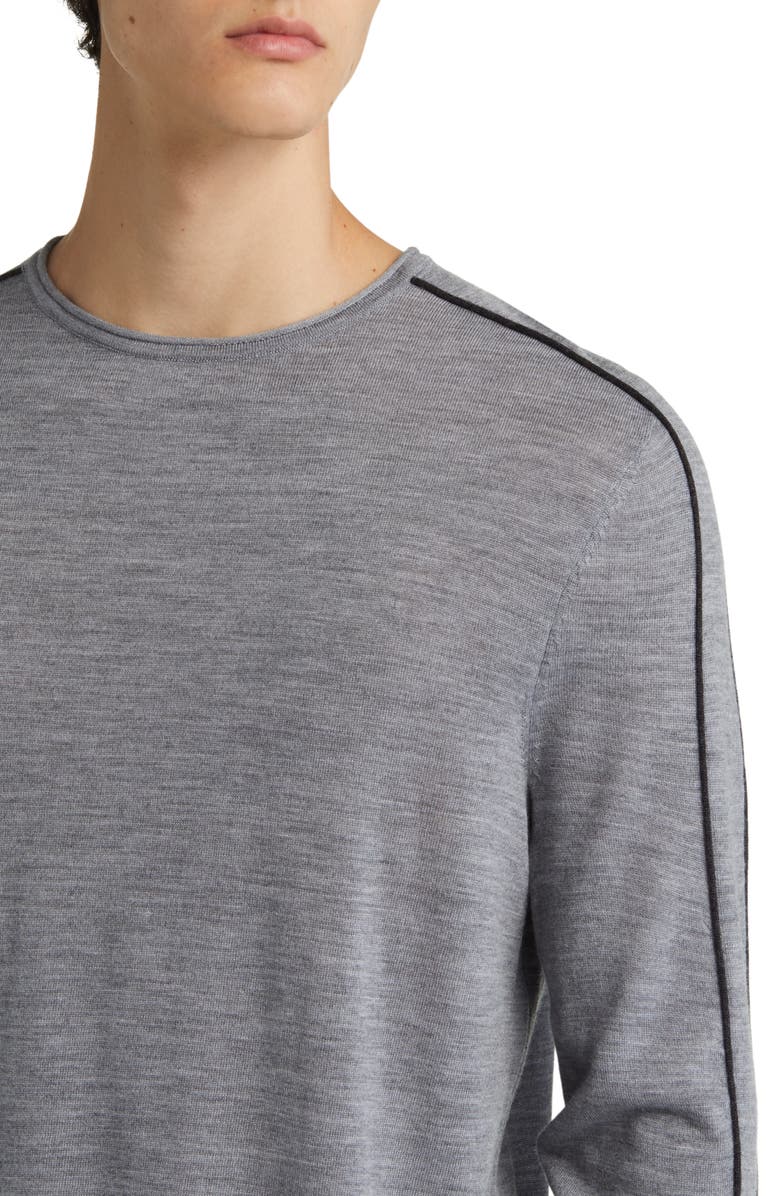 rag & bone Monte Crewneck Merino Wool Sweater, Alternate, color, 