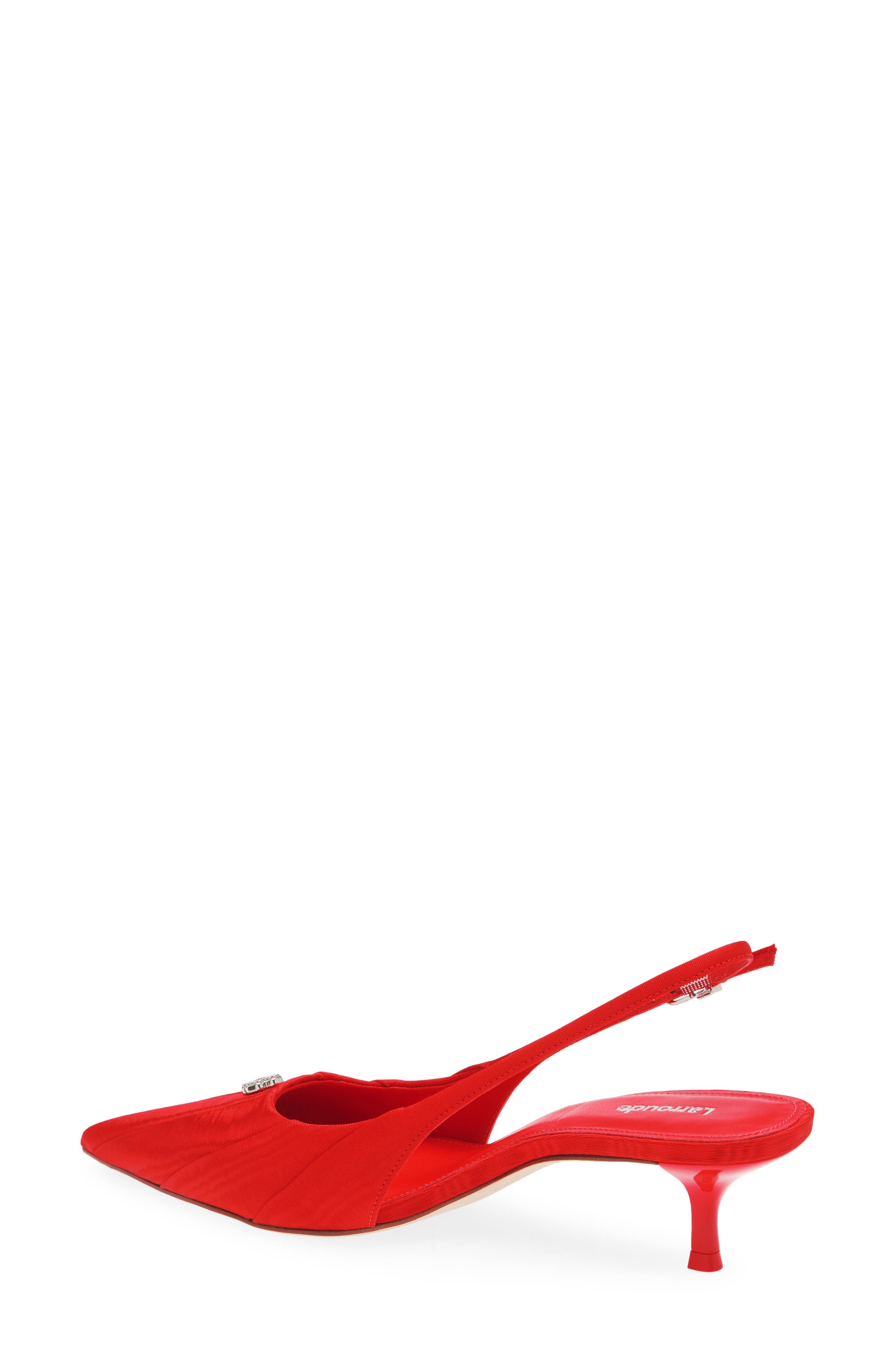 Maxime Slingback Pointed Toe Kitten Heel Pump - image 2