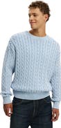 Cotton On Washed Box Fit Crew Knit