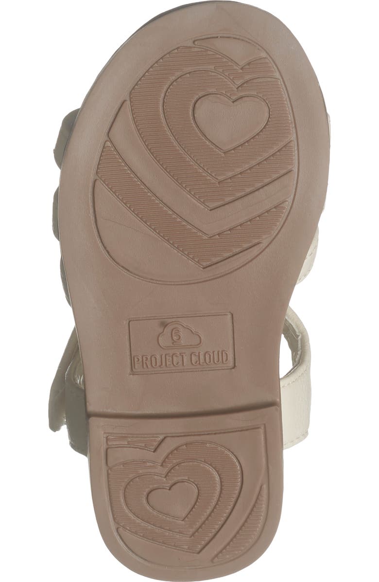 Project Cloud Kids' Holli Sandal, Alternate, color, Off White