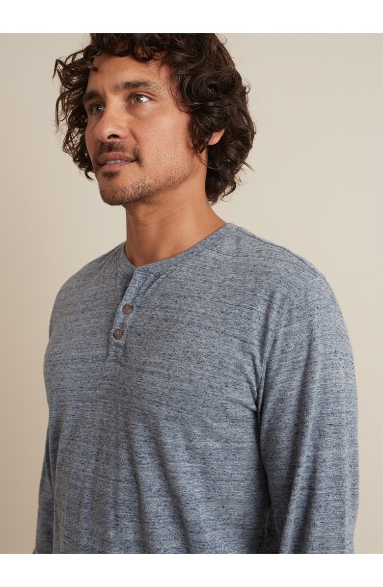 Marine Layer Cotton Blend Long Sleeve Henley, Alternate, color, 