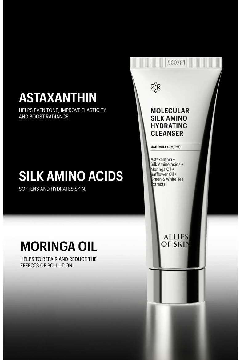 Molecular Silk Amino Hydrating Cleanser, Alternate, color, NO COLOR