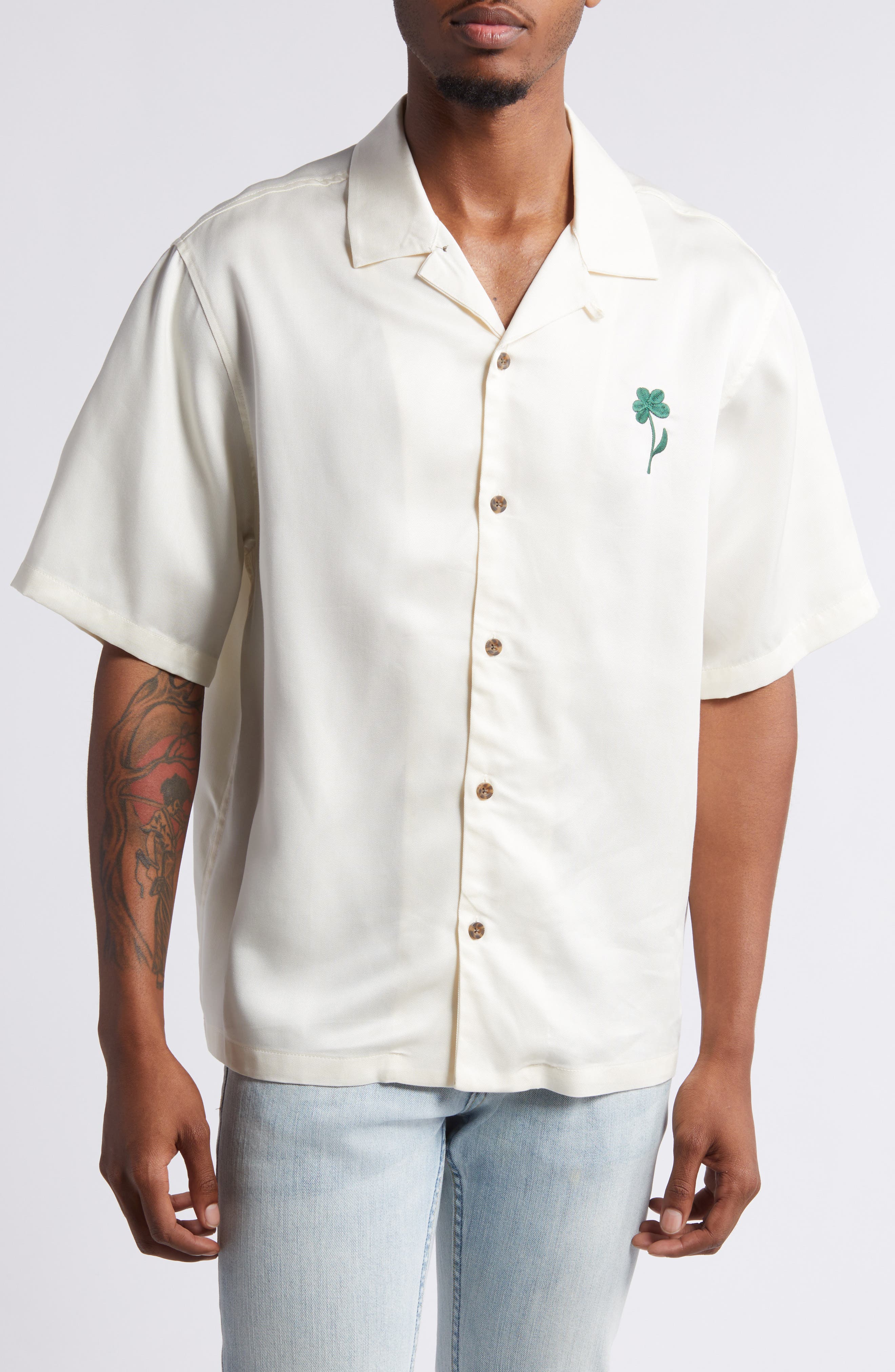Pacific Palisades Lyocell Camp Shirt