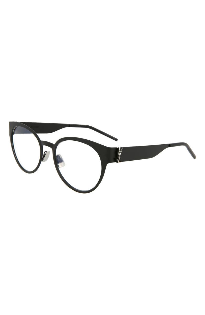 Saint Laurent 52mm Round Optical Frames | Nordstromrack