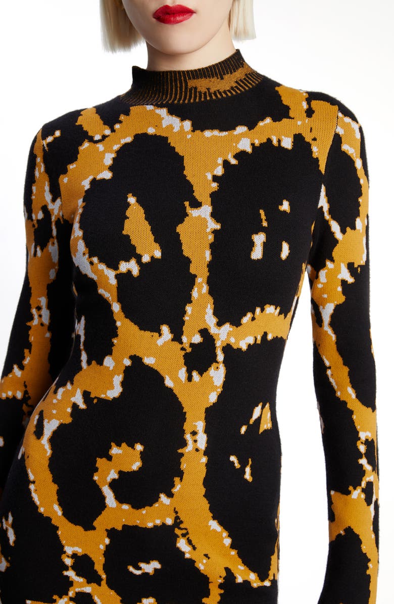 Bardot Gweneth Long Sleeve Knit Minidress, Alternate, color,