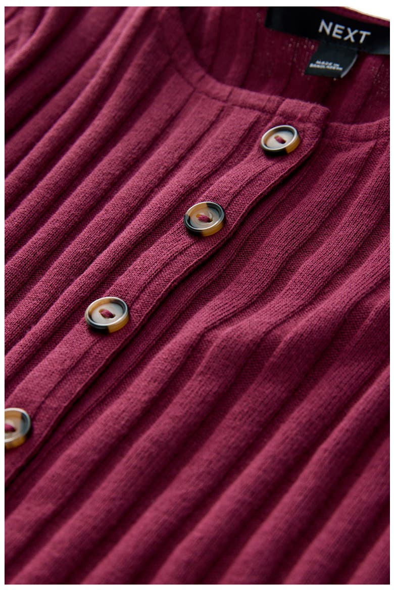 Long Sleeve Knit Dress, Alternate, color, RED