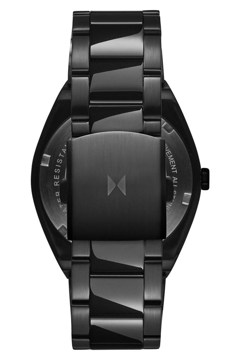 Odyssey II Bracelet Watch, 40mm case, Alternate, color, BLACK