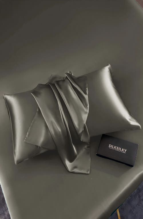 Silksilky 22momme Mulberry Silk Hidden Zipper Pillowcase