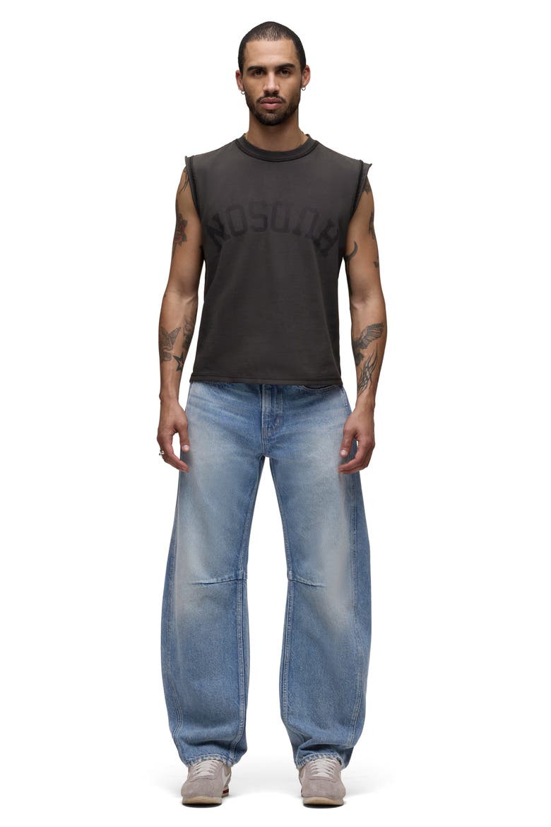 Horseshoe Leg Jeans, Alternate, color, CHINO