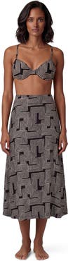 Lords of Harlech Inter Twine Womens Midi Skirt