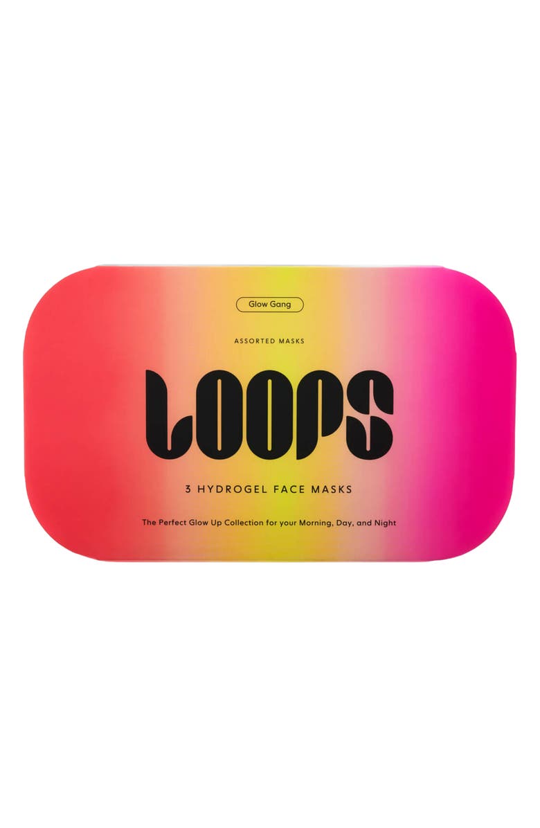 LOOPS Glow Gang 3-Pack Face Masks, Main, color, Glow Gang