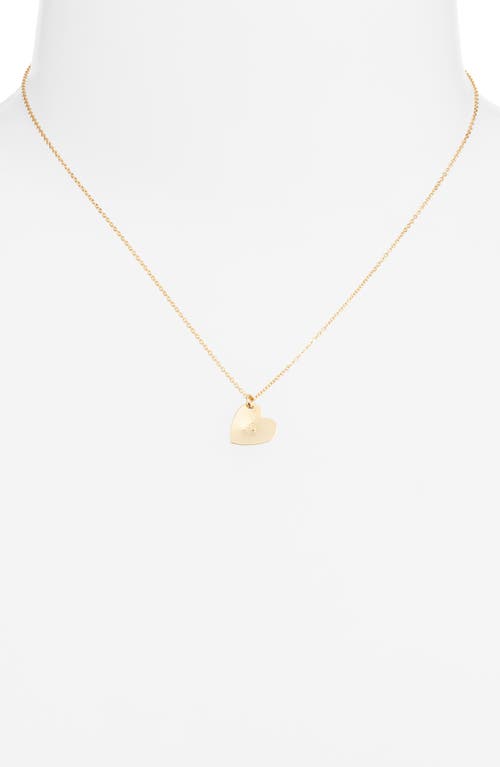 SET & STONES SET & STONES SOPHIA INITIAL HEART PENDANT NECKLACE 