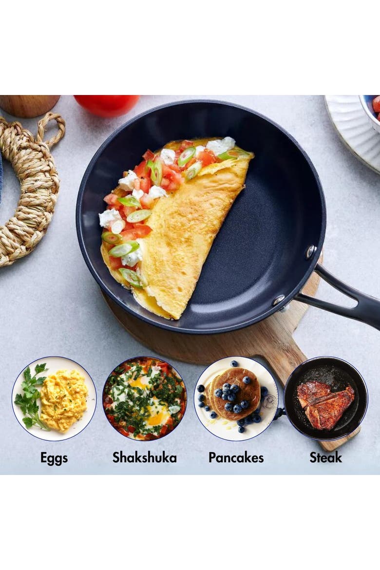 7.8 inch Induction Frying Pan, Alternate, color, Black