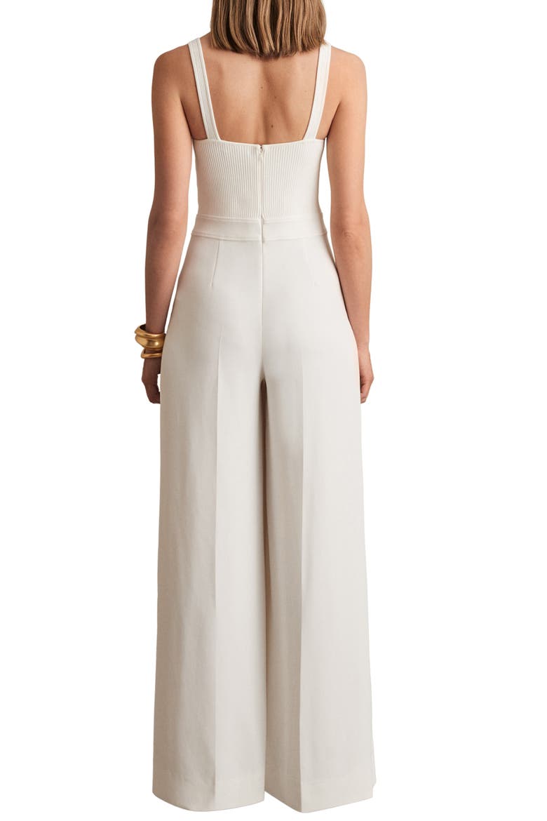 Carla Sleeveless Wide Leg Jumpsuit, Alternate, color, IVORY