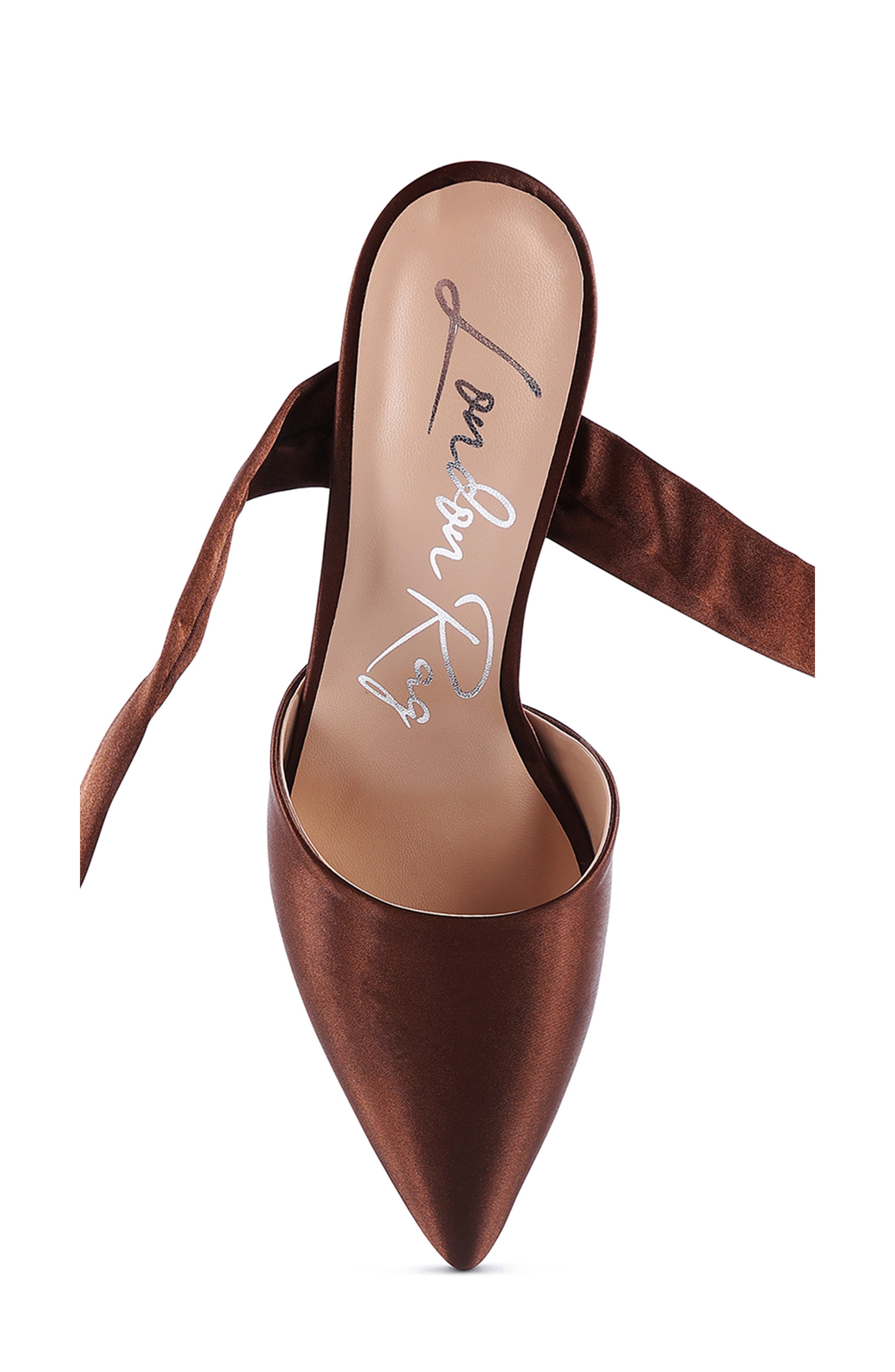 LONDON RAG Fonda Lace-Up Pump, Alternate, color, Mocca