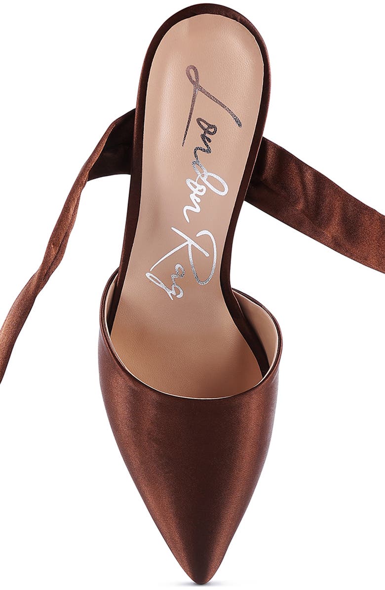 LONDON RAG Fonda Lace-Up Pump, Alternate, color, Mocca