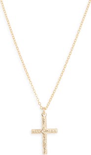 Set & Stones Levi Cross Pendant Necklace