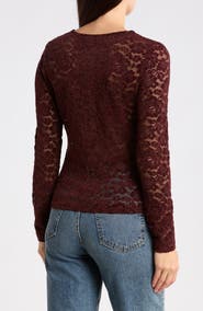 Sanctuary Don't Be Shy Lace Top