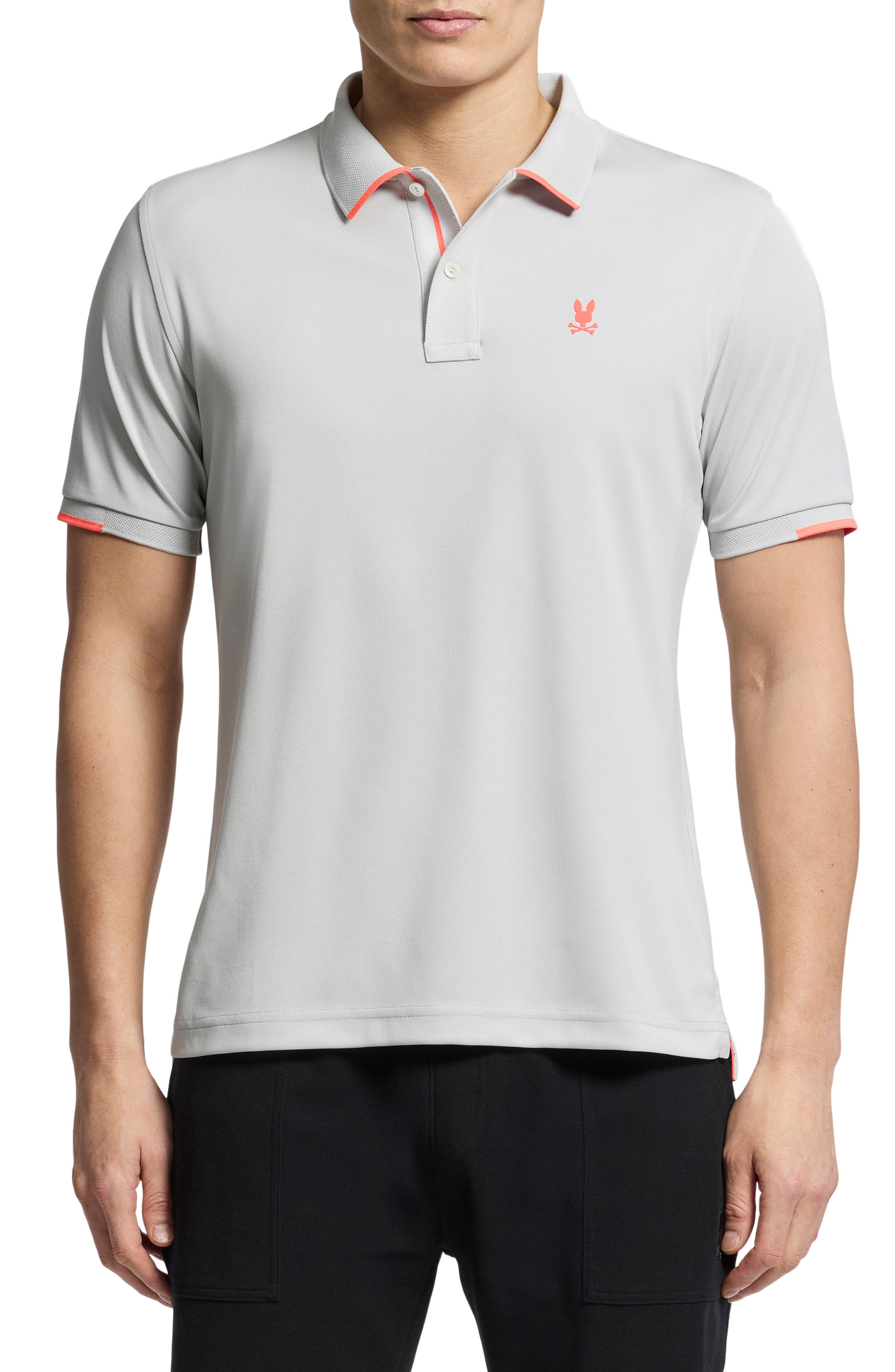 Psycho Bunny Elliston Slim Fit Sport Piqué Polo