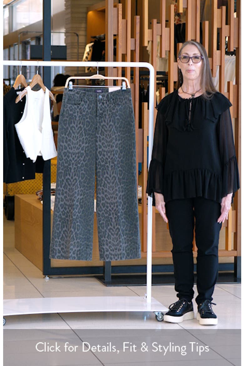 Teresa Wide Leg Ankle Jeans video