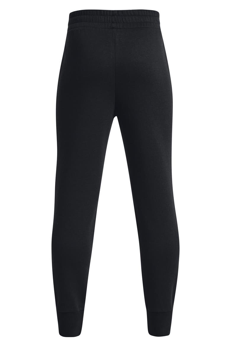 Kids' Rival Fleece Cotton Blend Joggers, Alternate, color, BLACK