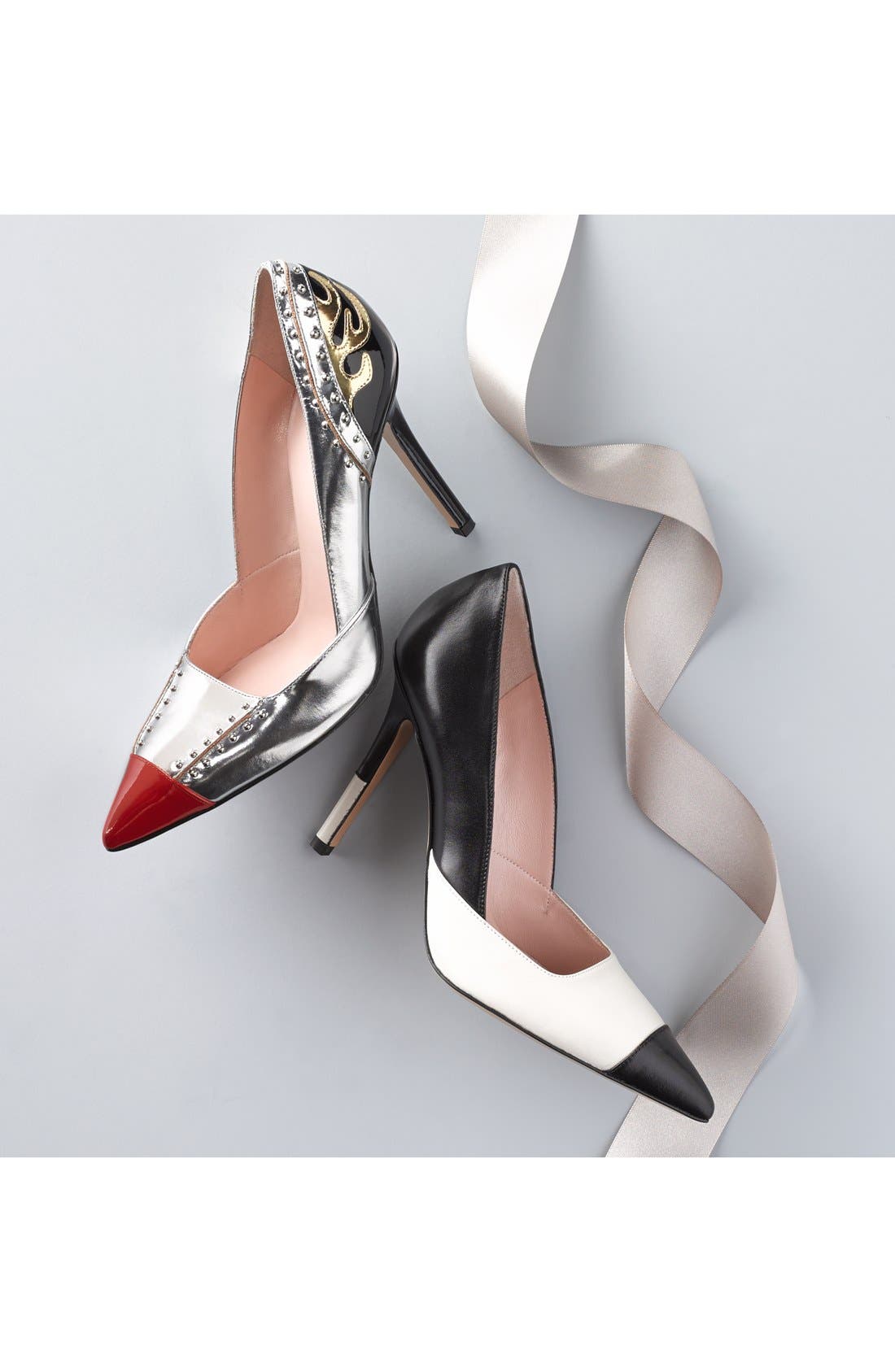 Kate Spade New York 'lunar' pointy toe pump, Alternate, color, 