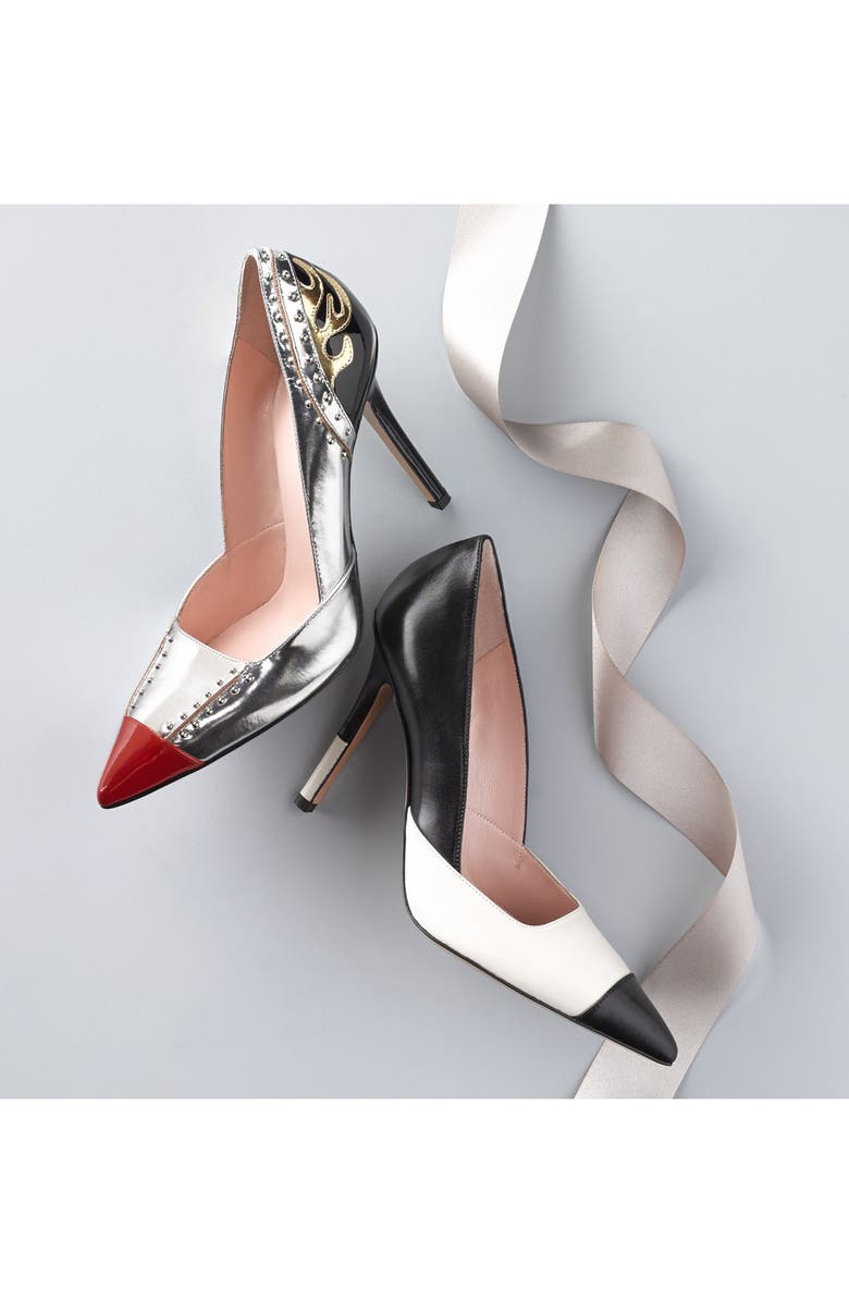Kate Spade New York 'lunar' pointy toe pump, Alternate, color,