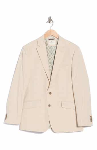 CONSTRUCT Plaid Two-Button Sport Coat
