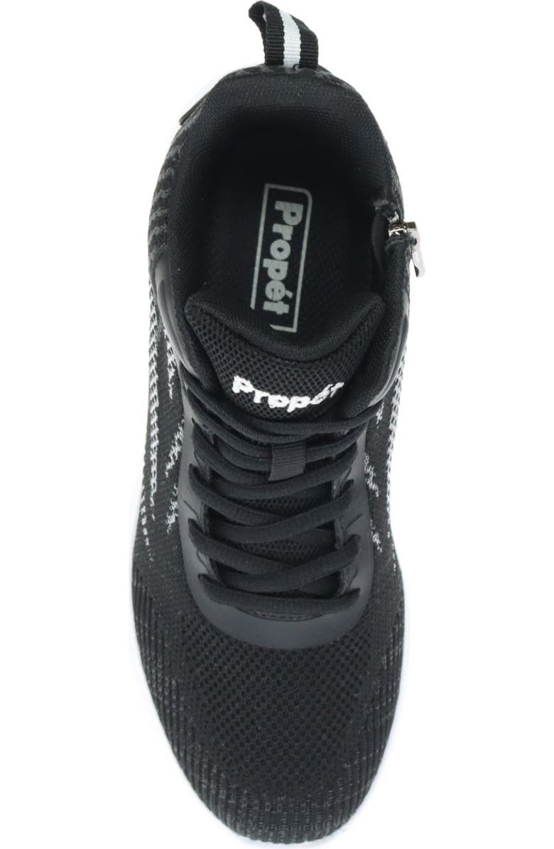Propét Travelbound Hi Sneaker, Alternate, color, Black