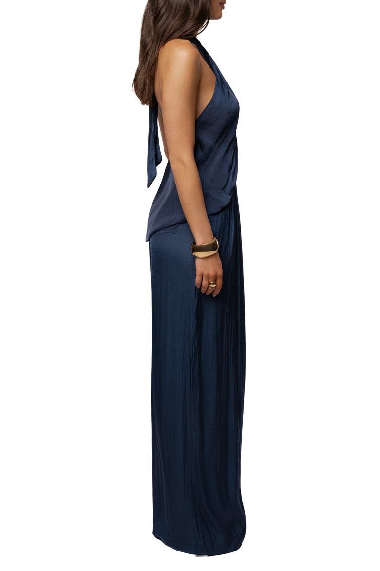 Core Form Halter Top, Alternate, color, Blue