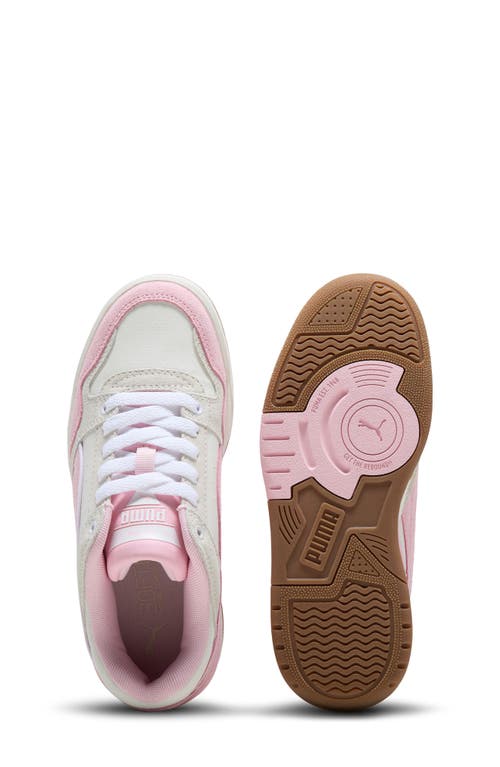 Puma Kids' Rebound Retro Low Top Sneaker In Pink
