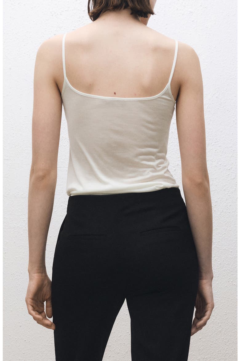 Silk Camisole, Alternate, color, OFF WHITE