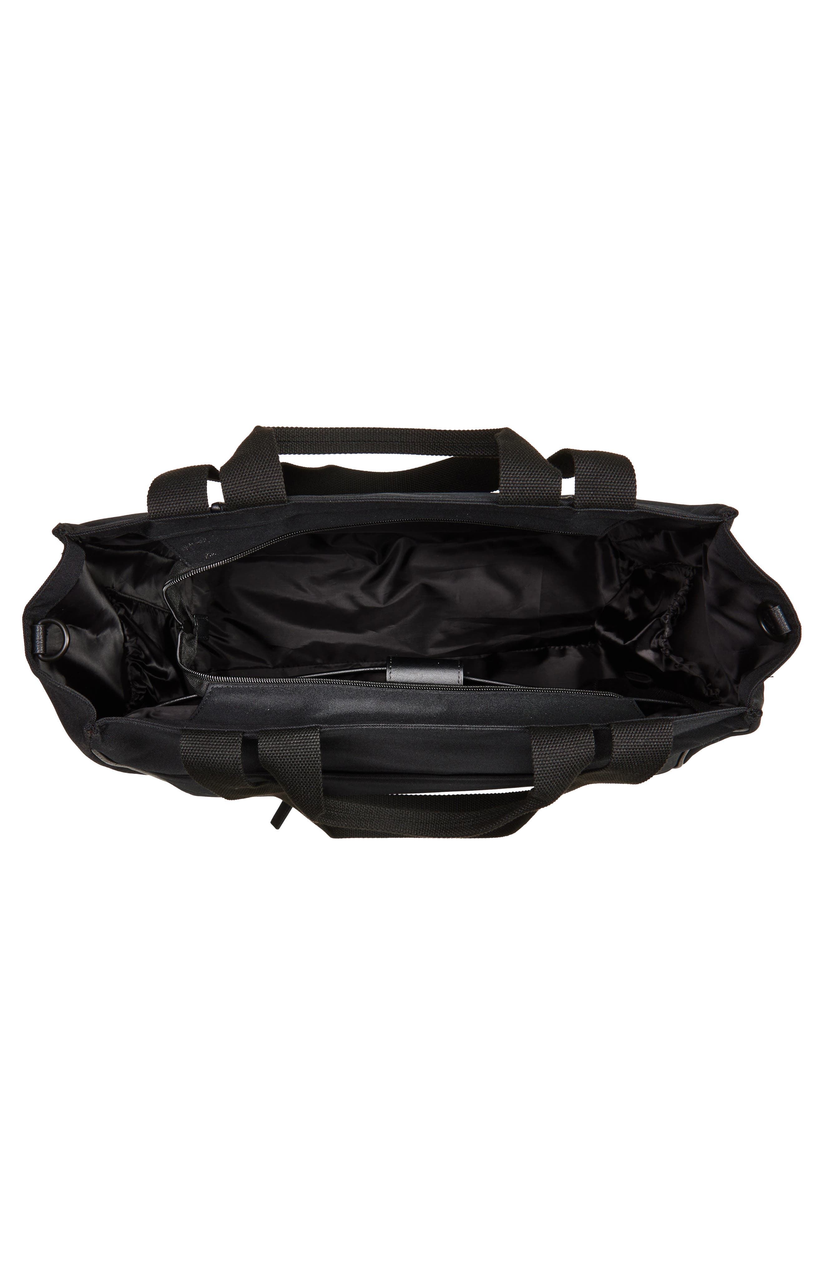 Béis The East/West Water Repellent Tote, Alternate, color, Black