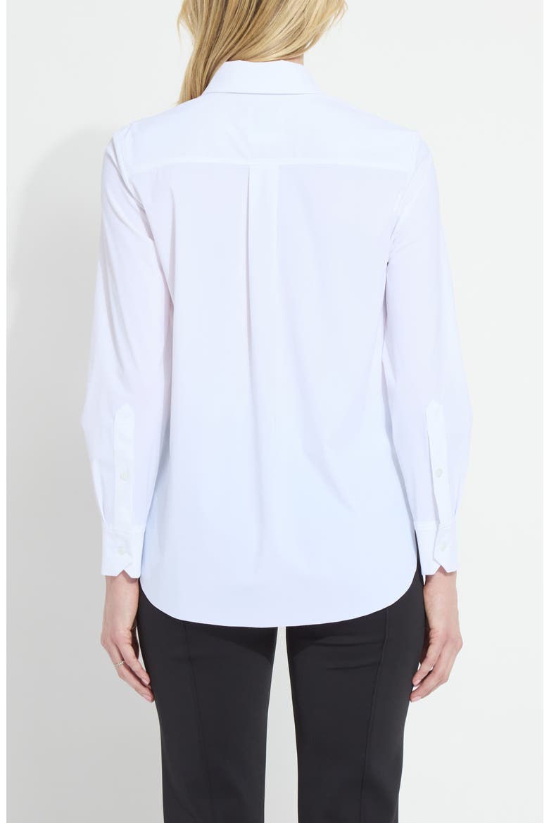 Schiffer 2.0 Microfiber Button Down Shirt, Alternate, color, WHITE
