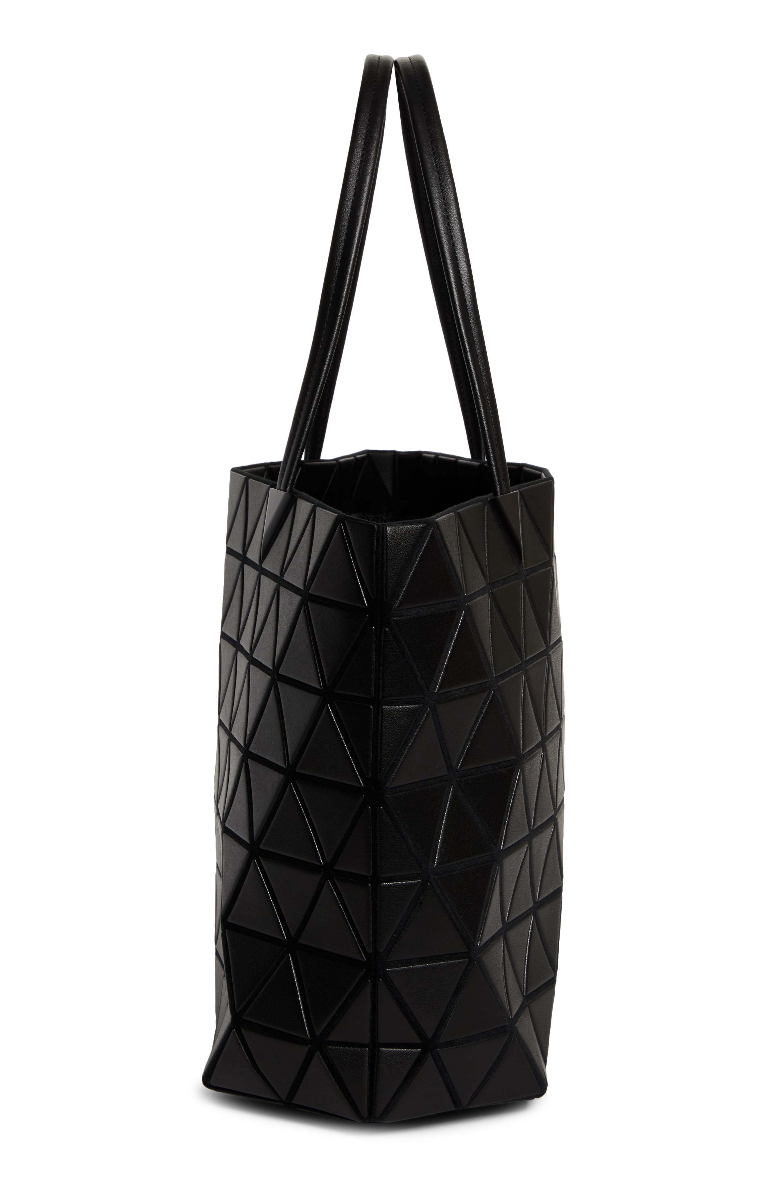 Bao Bao Issey Miyake Bateau Matte Prism Tote, Alternate, color, Matte Black