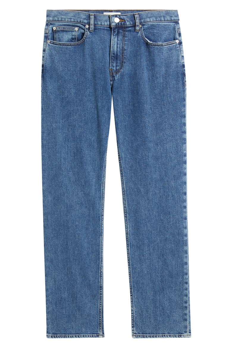 Modern Straight Leg Jeans, Alternate, color, BLUE LAKE
