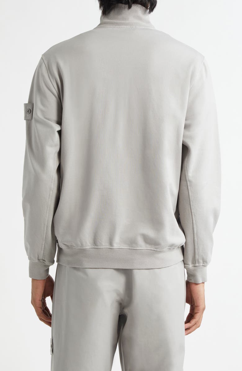 Stone Island Compass Logo Patch Zip-Up Cardigan, Alternate, color, 