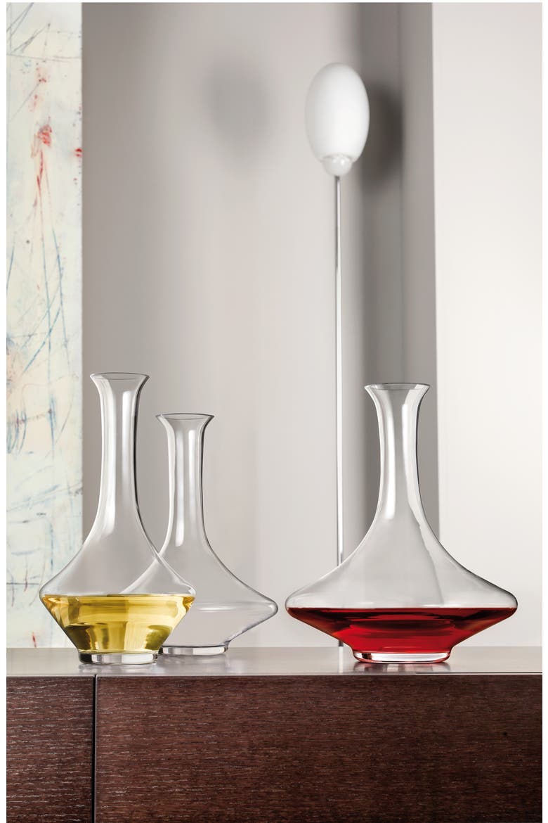 Red Wine Decanter, Alternate, color, CLEAR