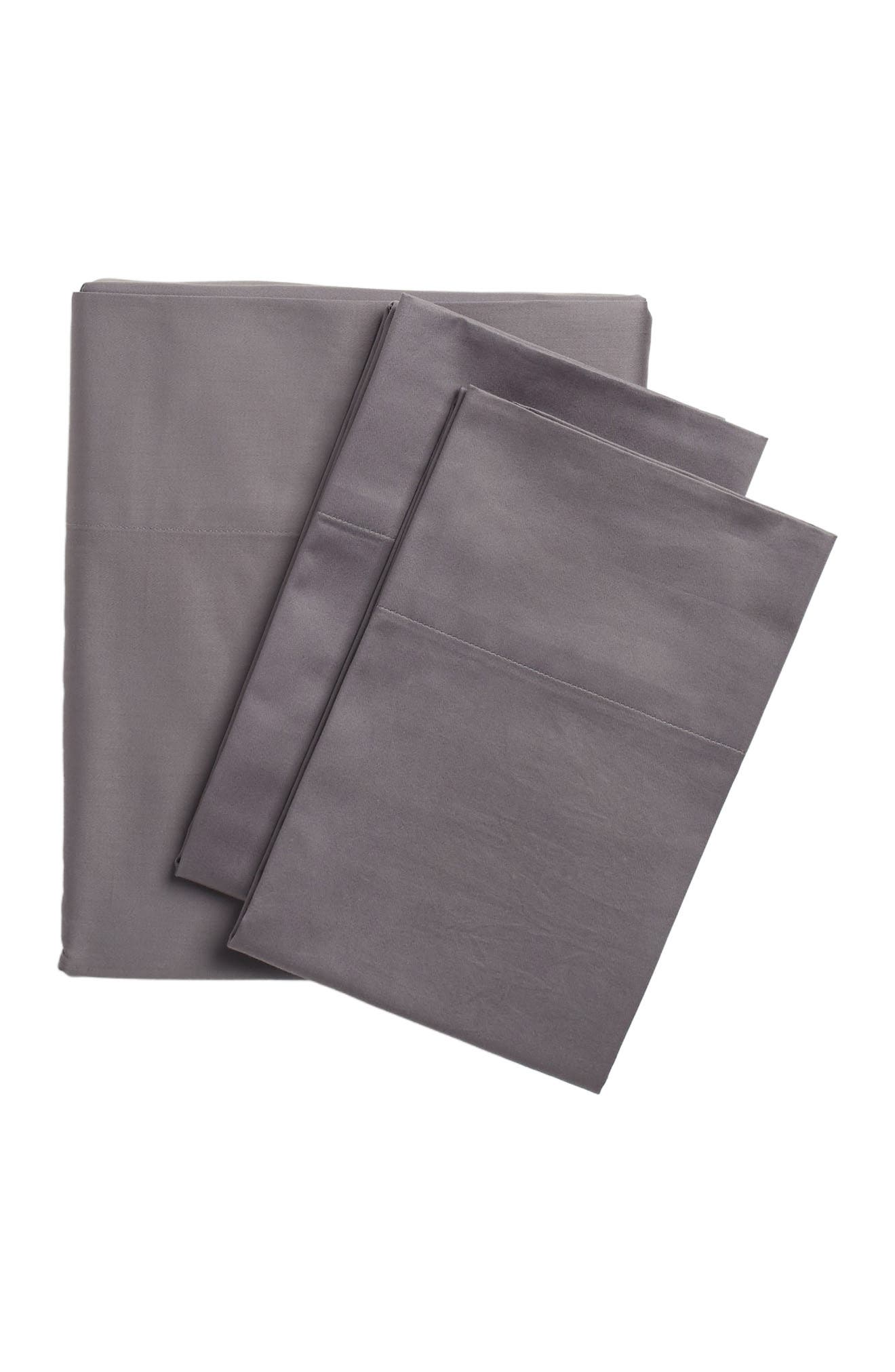 NORDSTROM RACK 400 Thread Count 100% Cotton Sateen Full Sheet Set ...