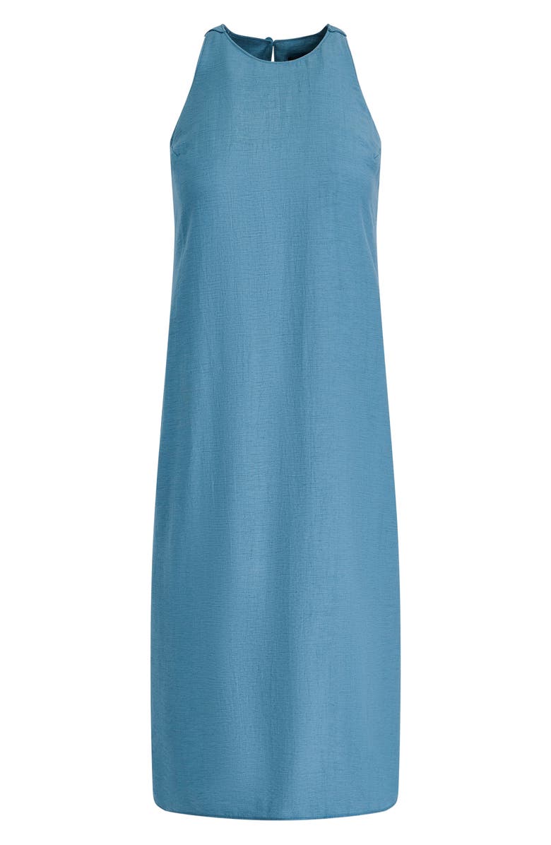 DONNA KARAN WEEKEND Sleeveless Midi Dress, Alternate, color, Washed Indigo