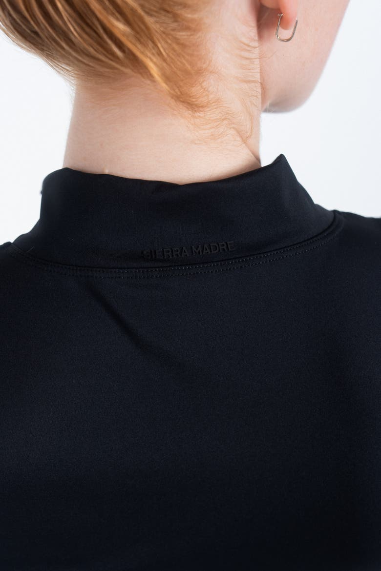 Ready Zip Bodysuit, Alternate, color, Black