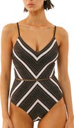 Biliblond Onepiece Arava Stripes Swim Suit