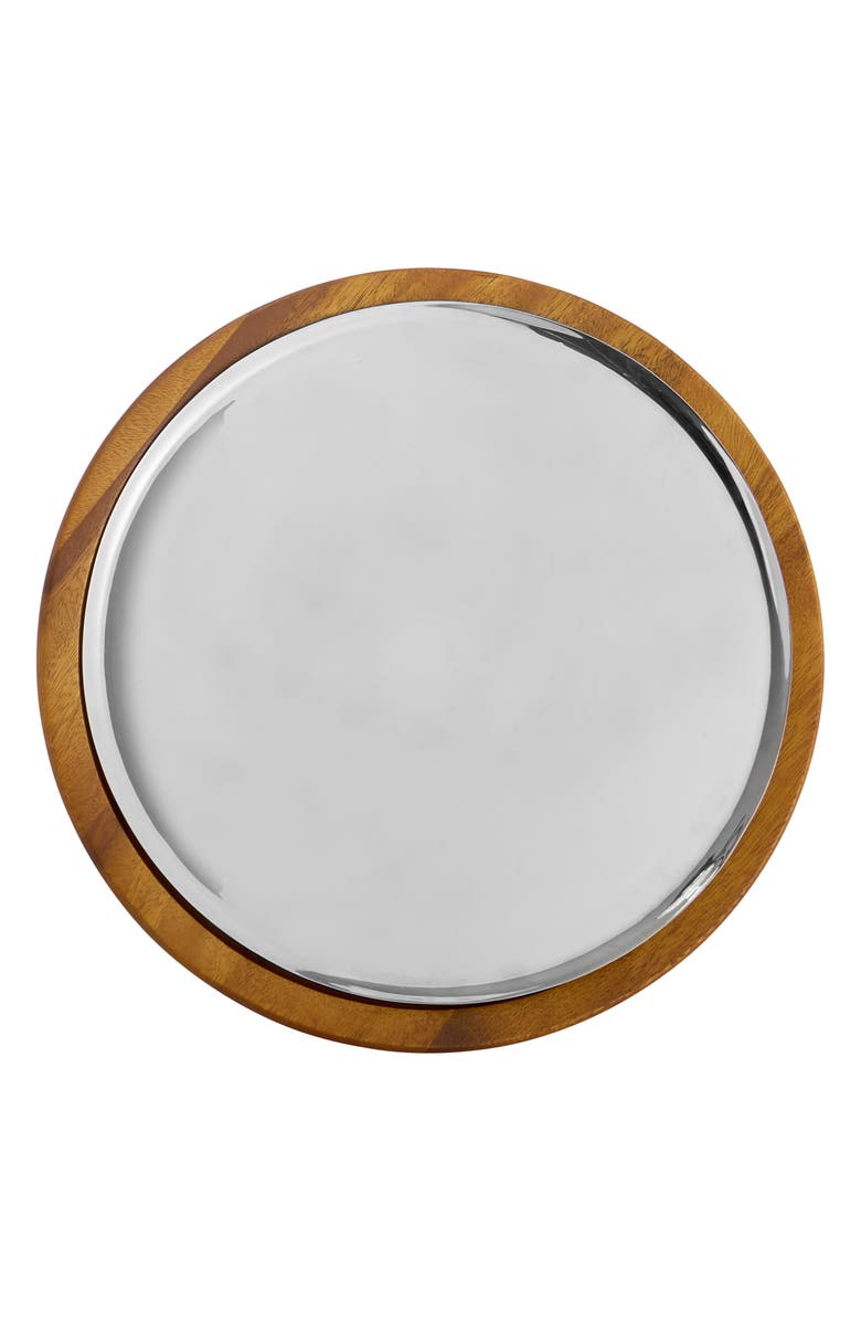 Nambé Vie Bar Tray, Main, color, Metallic Silver