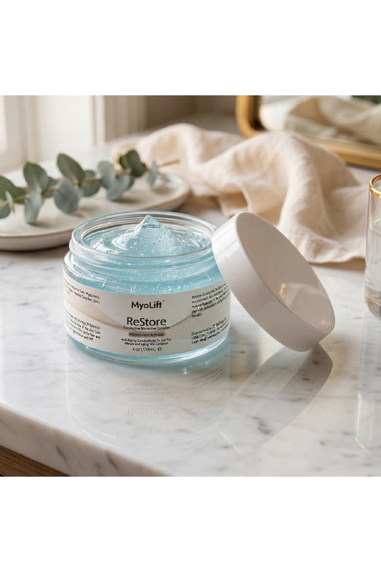 MyoLift Restore Conductive Gel with Bio-Active Complex, Alternate, color, Blue 4oz
